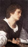 SAVOLDO, Giovanni Girolamo Bust of a Youth sg France oil painting reproduction